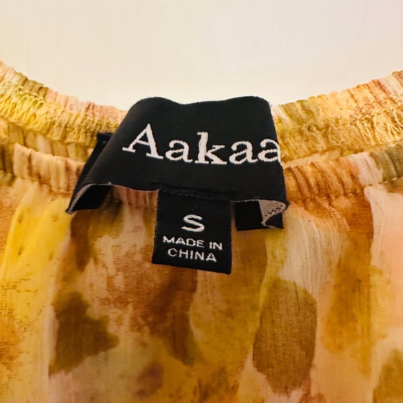 Aakaa Floral Ruffle Maxi Dress - Picture 4 of 7